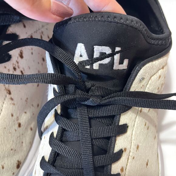 APL Athletic Propulsion Labs Pony Calf Hair Animal Print Sneaker Size 10 - Picture 12 of 14